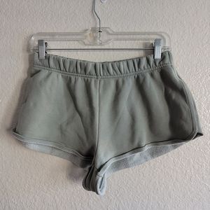TNA cozyAF fleece shorts size small